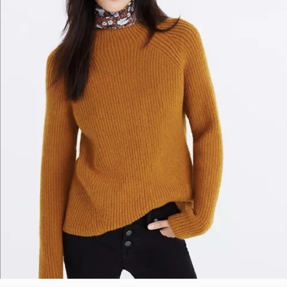 Madewell Sweaters - Madewell, Northfield Sweater, Ribbed, Size Xxs